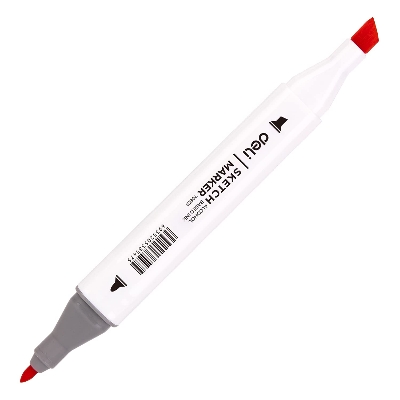 Picture of Deli	E70801-24 Dual Tip Quick Drying Alcohol Solvent Ink Based Art Sketch Marker Set - Fine 1mm and Chisel 7mm Nibs  Versatile and Vibrant Colors