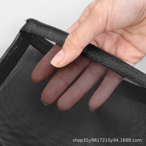 Picture of Transparent Pencil Net Bag (Single pcs , Any Color)