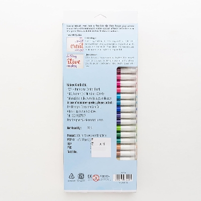 Picture of Camel Camlin Premium Brush pen 26 pcs multicolor ● For professional artists, students and kids & children