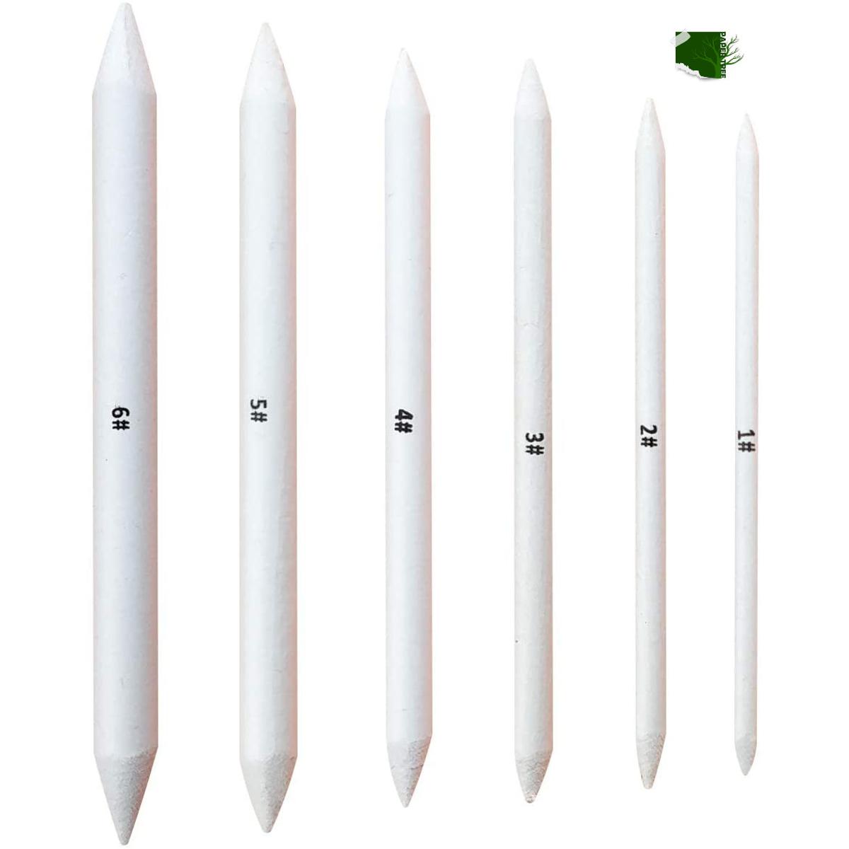 Picture of Blending Stumps and Tortillions, Sketch Drawing Tools, Paper Art Blenders for Student Sketch Drawing 6 Pcs