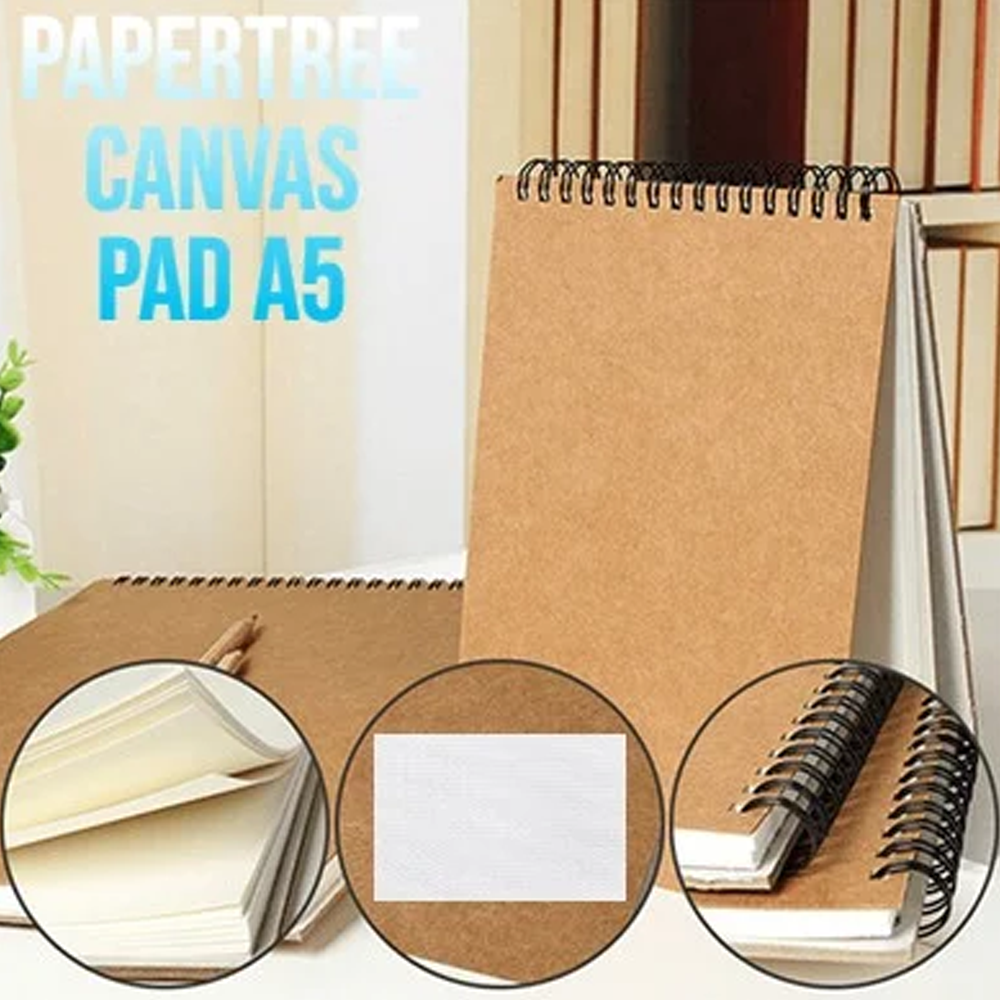 Picture of Canvas Pad A5 size 12 sheets