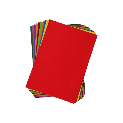Picture of A4 Multi Color Paper 100 pcs Handmade Origami Multi Color Paper Thin Scrapbook Paper
