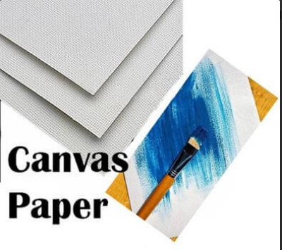 Picture of Mini Canvas Paper | Mini Water & Acrylic Color Paper | 4x4 inch Pack of 10 Pcs