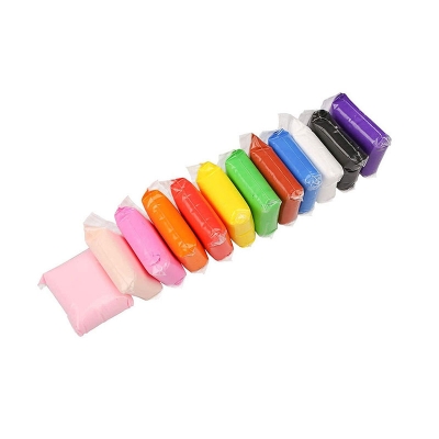 Picture of 6/12 Colors Colorful Super Diy Light Clay Non-Toxic - multicolor