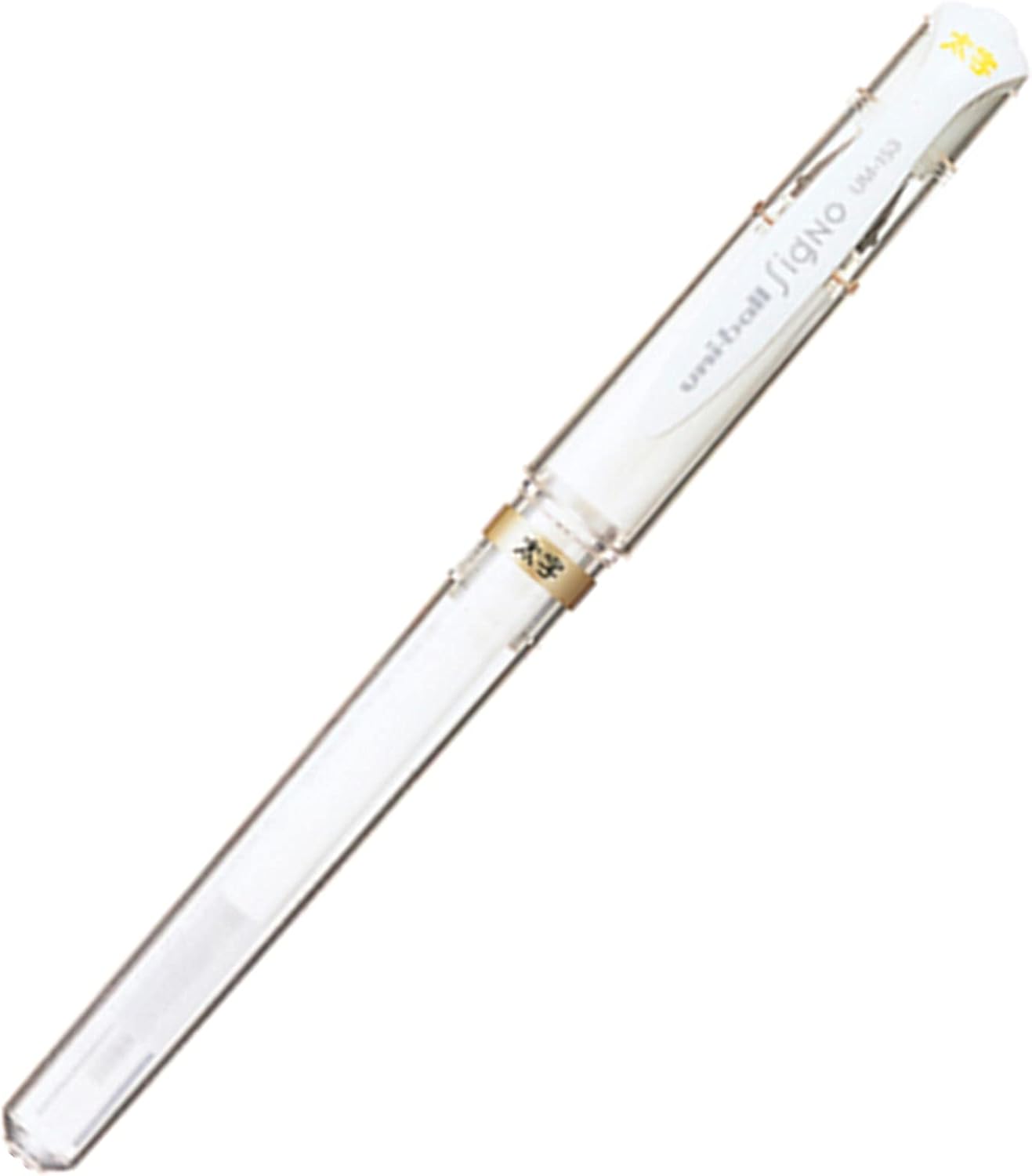 Picture of Uni-ball Signo Broad UM-153 Gel Pen 1.0 mm Japan White Gold and Silver