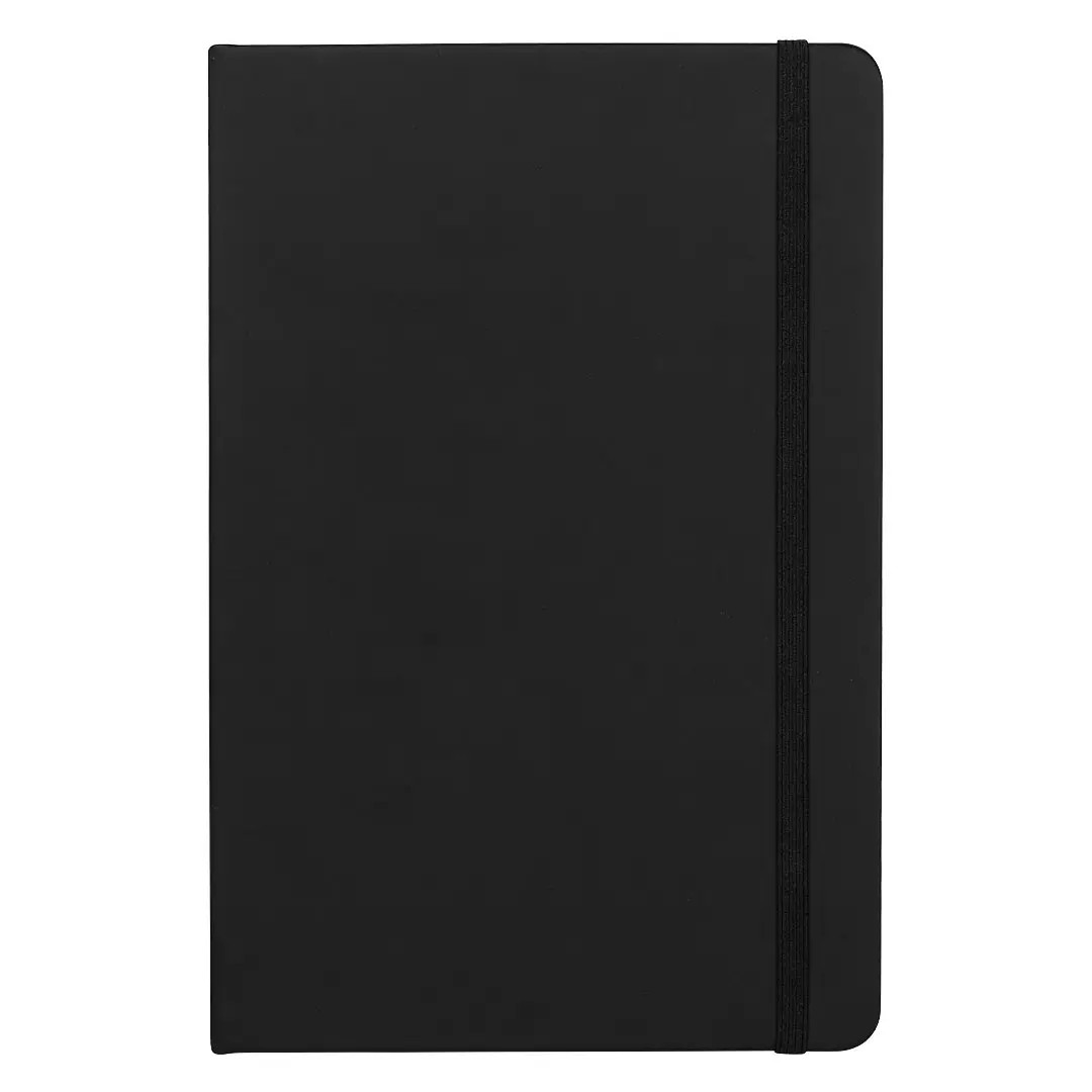 Picture of Daily Journal sketch Book Black Notebook with Elastic Band