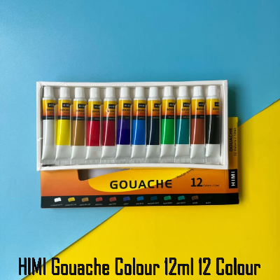 Picture of HIMI MiYA Gouache Paint Tubes Set 12ml Tube (12ps, 18ps, 24ps, 36ps)