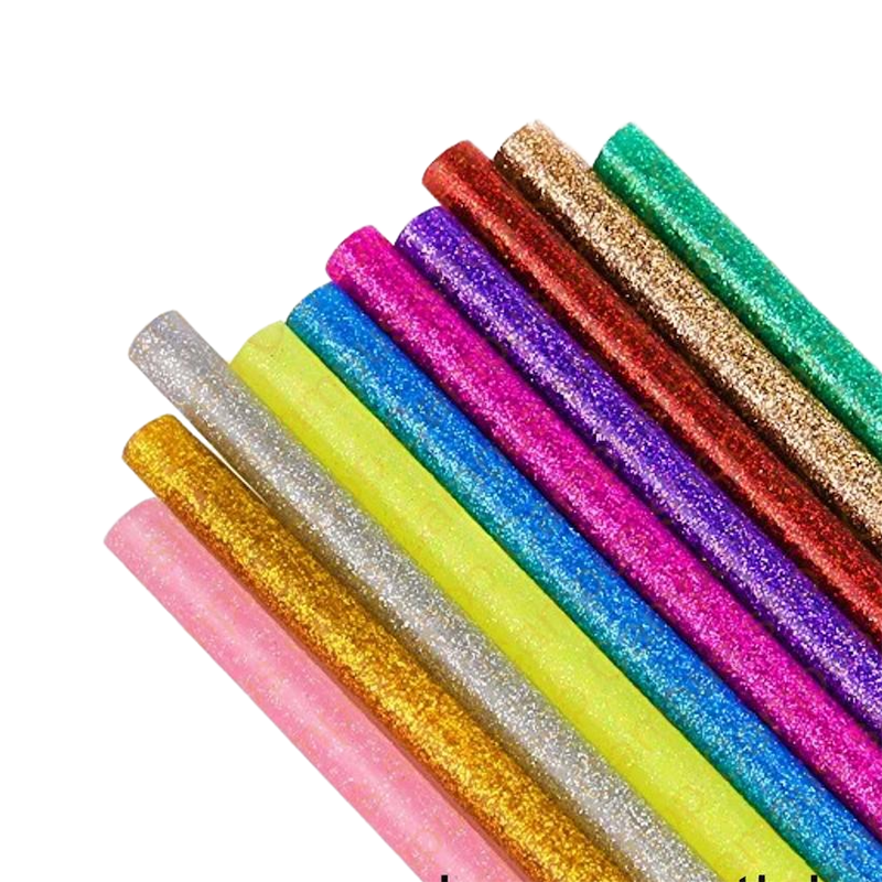 Picture of 6 Pcs Colored Hot Melt Glue Sticks-Multicolors (Big Size)