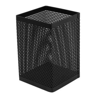 Picture of Square Metal Pen Holder - Black
