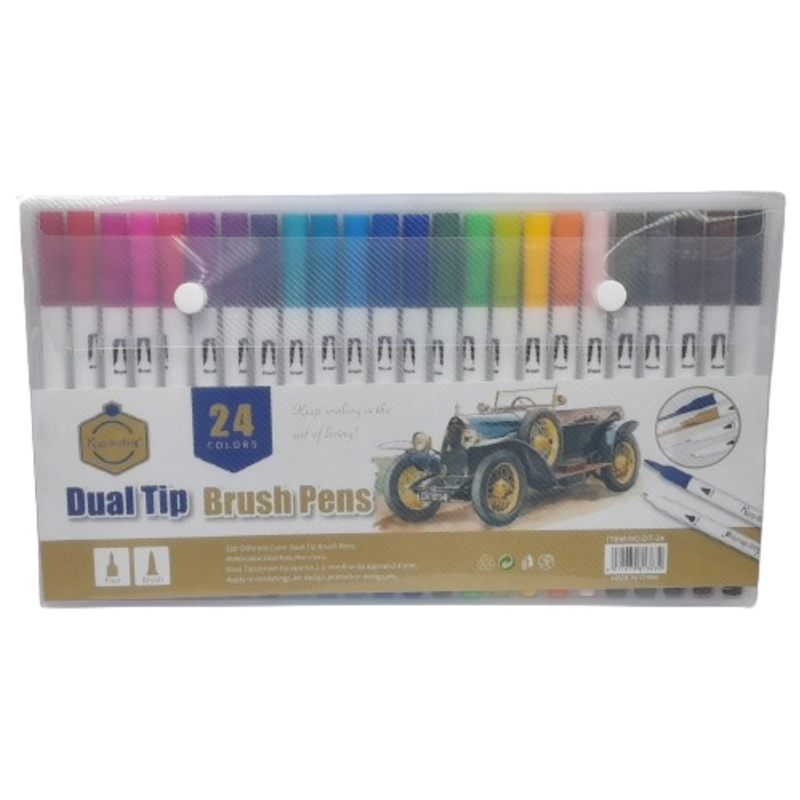 Picture of Keepsmiling Dual Tip 12, 24,36 pcs Brush Pen Art Marker