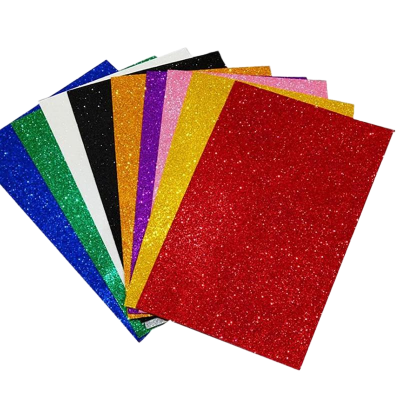 Picture of Glitter Foam Sheet 10pc Multicolour Set (Small)