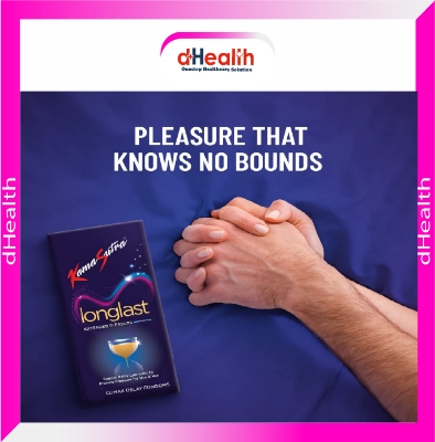 Picture of Kamasutra Longlast Extended Pleasure with Dotted (Climax Delay Condoms) 6x3=18 pcs Pack