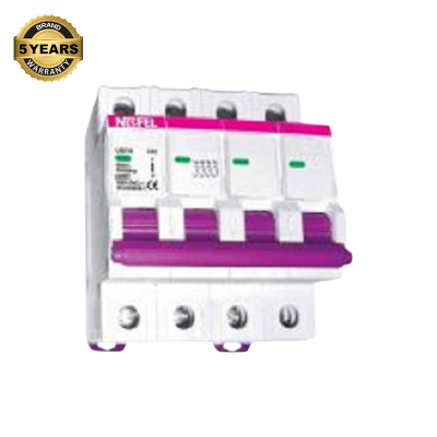 Picture of Circuit Breaker NESFEL MCB-Four Pole 25A