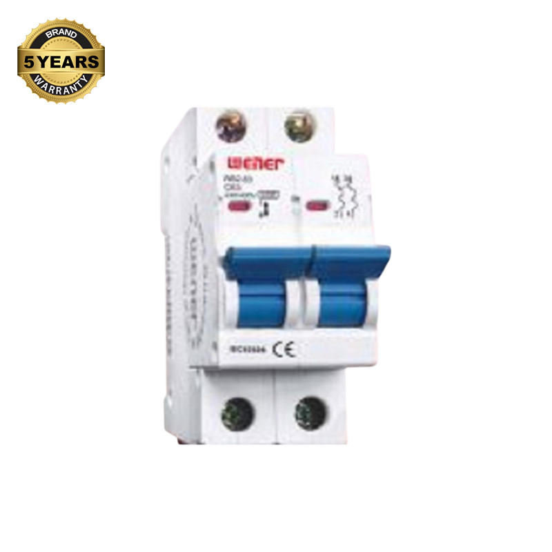 Picture of Circuit Breaker Wener MCB-Double Pole 50A