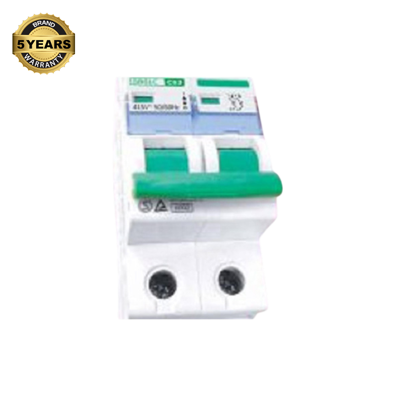 Picture of P-TECH Circuit Breaker   MCB-Double Pole 06Amp(5 years Warranty)