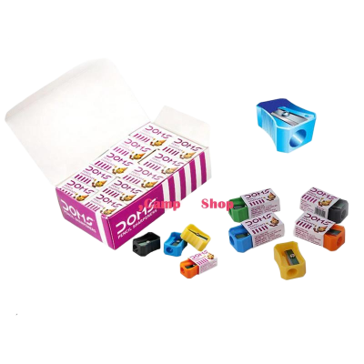 Picture of Doms Pencil Sharpner - 5pc (Multicolor)