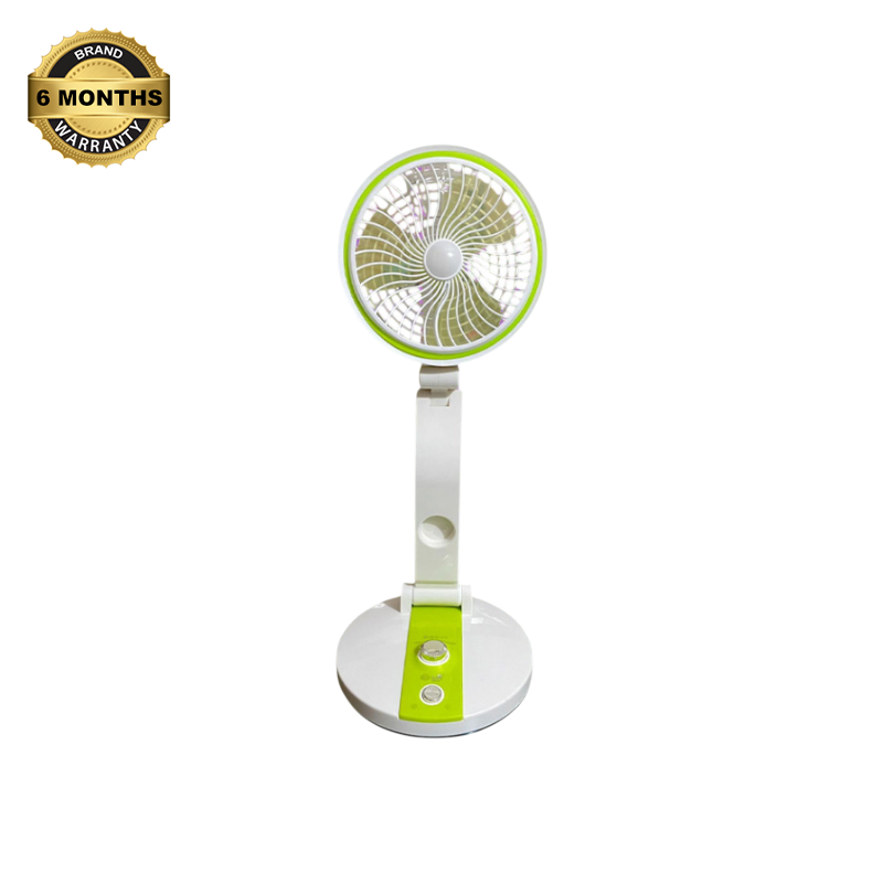 Picture of Rechargeable Air Circulation Durable Folding Fan Model: DEFENDER REP=02 -3000 Ampere Battery (10 Year Life Time)