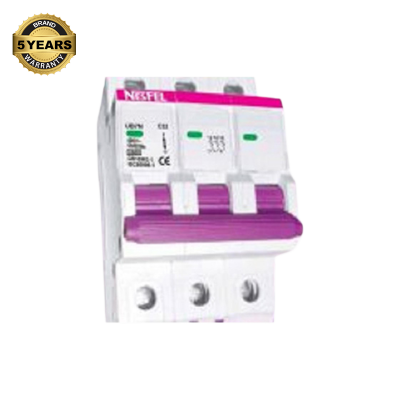 Picture of Circuit Breaker NESFEL MCB-Triple Pole 40A