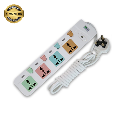 Picture of Multi Plug Heavy Duty 4 Gang Model MTS-G148-3Pin Plug/3 Meter Wire