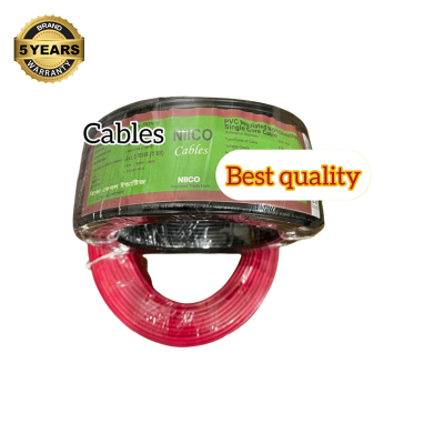 Picture of Niico House Waring Cable 2.0 RM Fireproof Copper cable 20 Guz - 2.0 rm 3/20 Copper cable Black Color -(5 Year Warranty )-20 Guz=60 Foot Copper Wire