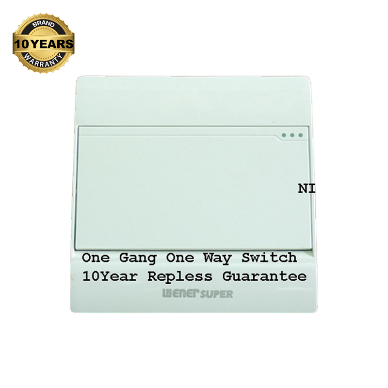 Picture of Wiener Super  Premium Quality 1 Gang 1Way Switch -(10 Years Repless Warranty)