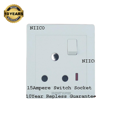 Picture of Wiener Super  Premium Quality 15 Ampere Switch Socket  -(10 Years Repless Warranty)