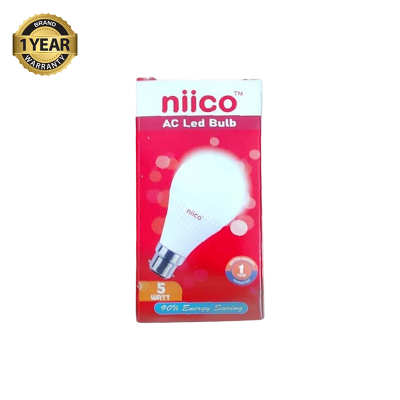 Picture of ECO LED Bulb Premium Quality niico-5 Watt Pin Type holder (1 Year Warranty)