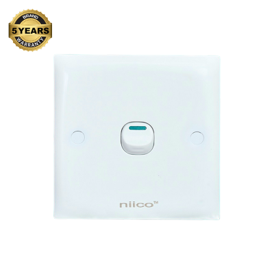 Picture of NIICO Classic 1 Gang 1 Way Wall Switch ( 5 Year Warranty)-5 Year Warranty