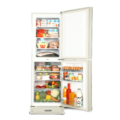 Picture of ViGO Refrigerator RE-262 L Red Lily Flower Top Mount Picture of ViGO Refrigerator RE-262 L Red Lily Flower Top Mount