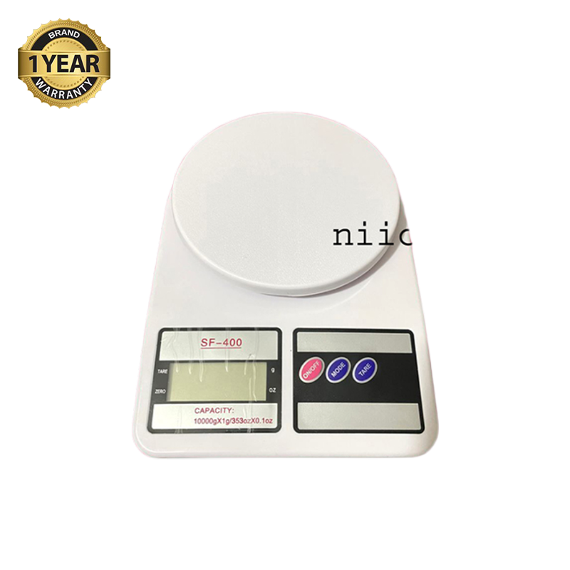 Picture of DigitalElectronic  Kitchen Scale  Machine Multipurpose Electronic Weight Scale with Backlit LCD Display for Measuring Food, Cake, Vegetable, Fruit Weighing Scale-1 Year Warranty