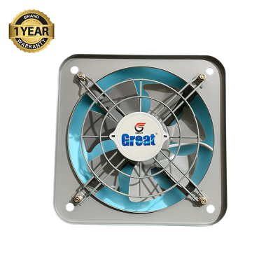 Picture of Exhaust Fan  Lonh Lasting  National Deluxe 8 inch 7 Blade Steel  Body & Pakha =1 Year warranty