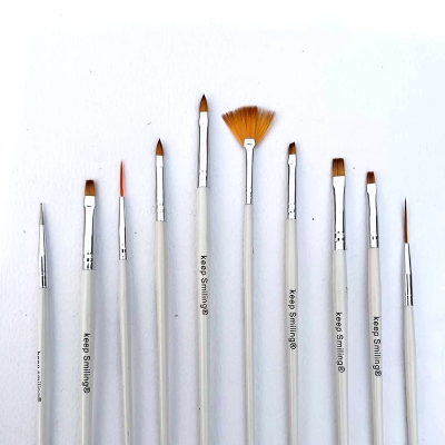 Picture of Keep Smiling Fine Detailing Brush Set of 10