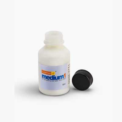 Picture of Camel Medium No 1 (50 Ml)  for acryic and febric colour
