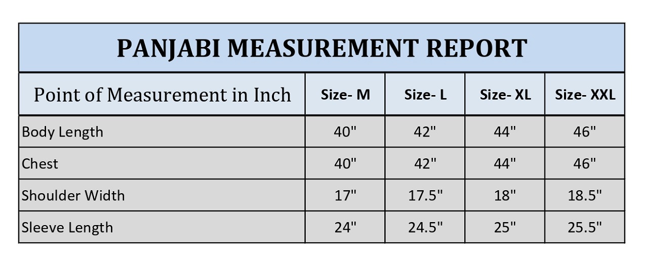 Picture of GoodMan Premium Quality Dark Ash Color Semi Long Panjabi for Men.