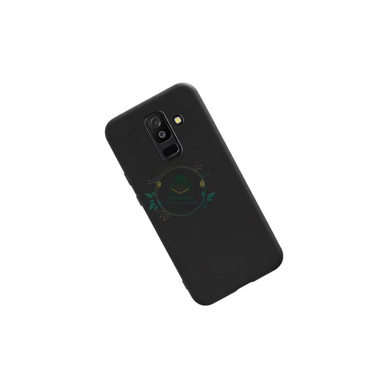 Picture of Premium Liquid Silicone Phone case for Samsung Galaxy J8 / Samsung Galaxy A6 plus / A6+ Liquid Silicon Mobile Back Case Soft Silicone Phone Cover - মোবাইল ফোন - Phoneo