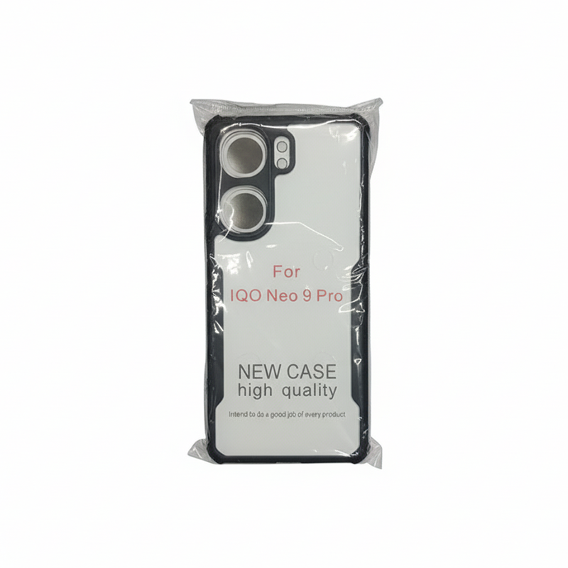 Picture of Xundd Back Cover for Vivo iQOO Neo9 Pro Transparent Hybrid Hard PC Back Bumper