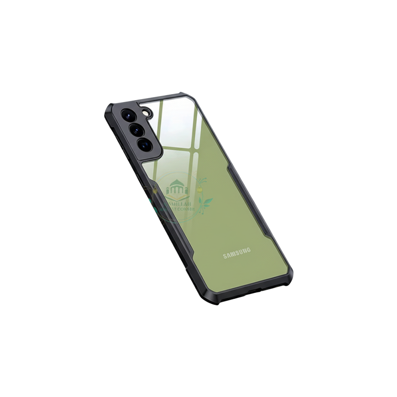 Picture of Xundd Back Cover for Samsung Galaxy S22 5G Transparent Hybrid Hard PC Back Bumper