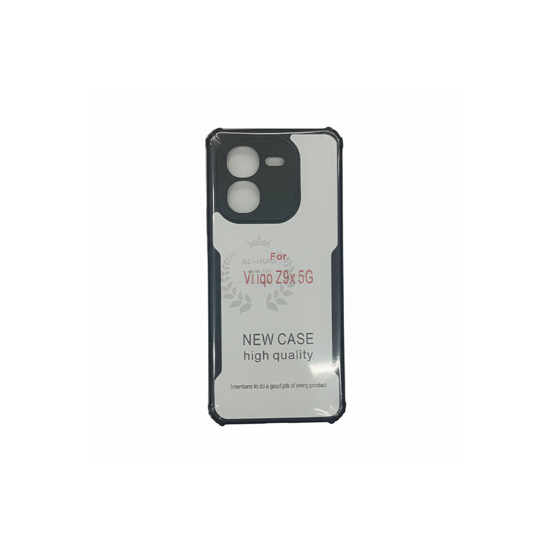 Picture of Xundd Back Cover for vivo iQOO Z9x Transparent Hybrid Hard PC Back Bumper
