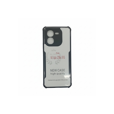 Picture of Xundd Back Cover for vivo iQOO Z9x Transparent Hybrid Hard PC Back Bumper