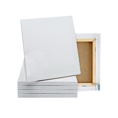 Picture of Canvas For Painting 3 Pcs Combo Of Irregular Size 4/6, 4/8, 5/6, 6/8, 6/15,10/16, 12/20  Inches – White - Canvas