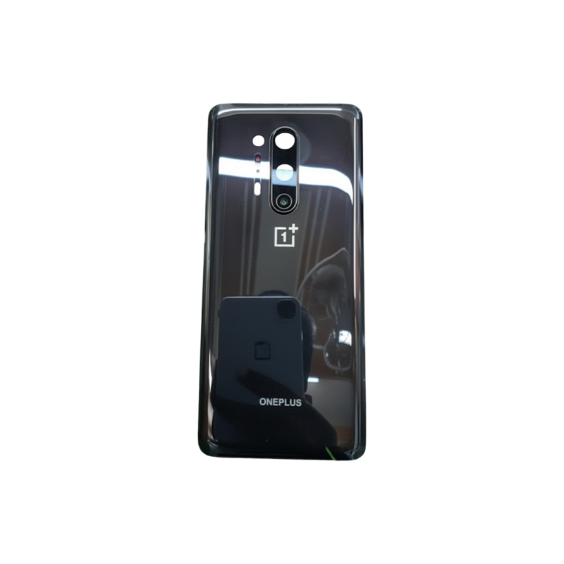 Picture of Original For nePlus 8 Pro Battery Cover Door Back Housing Rear Case For nePlus 8 Pro Battery Door Replacement Parts+Camera Lens