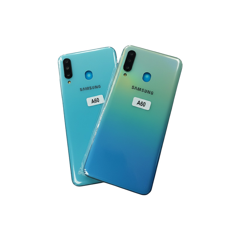 Picture of Replacement Backshell Panel + midel frame for Samsung Galaxy A60 Battery Back Door Back panel