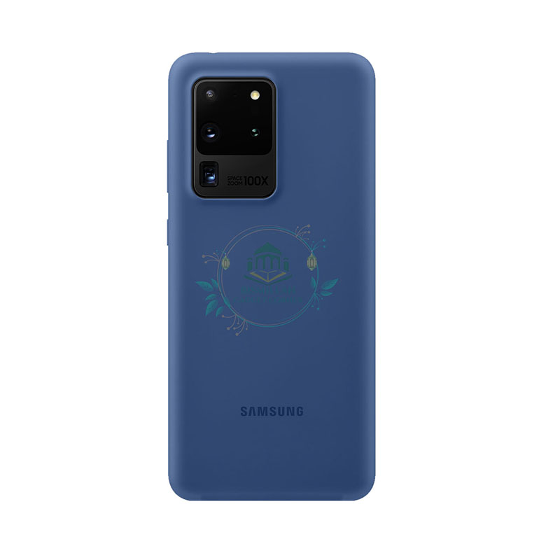 Picture of Premium Liquid Silicone Phone case for Samsung Galaxy S20 Ultra Liquid Silicon Mobile Back Case Soft Silicone Phone Cover - মোবাইল ফোন - Phoneo