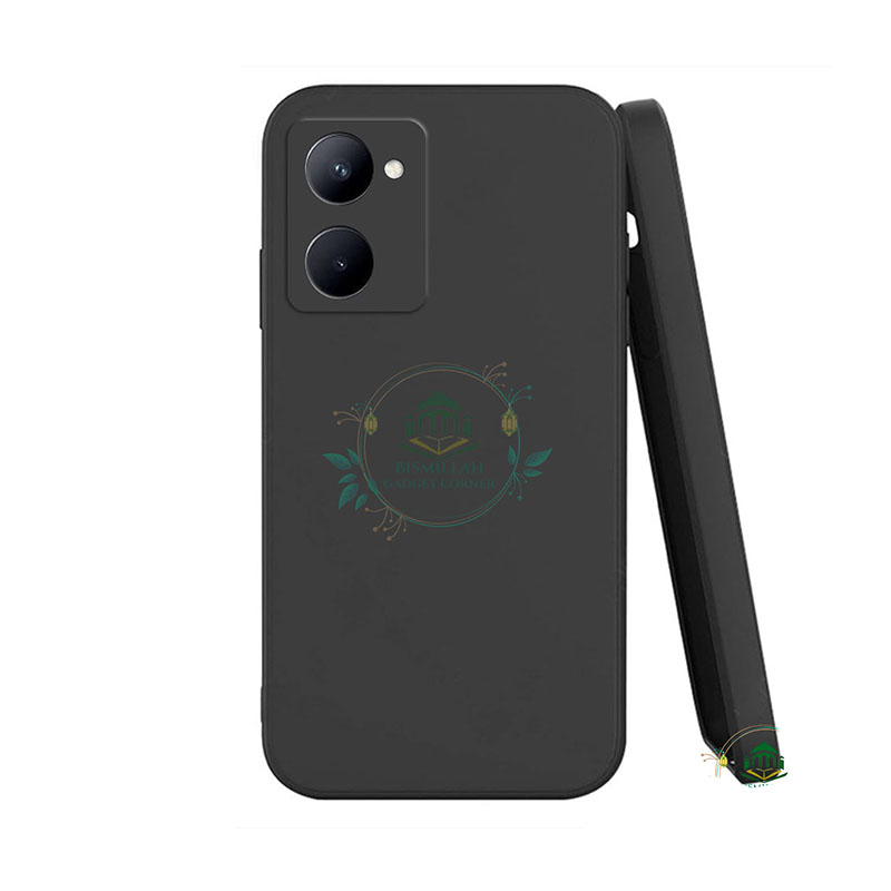 Picture of Premium Liquid Silicone Phone case for Realme 10 4G Liquid Silicon Mobile Back Case Soft Silicone Phone Cover
