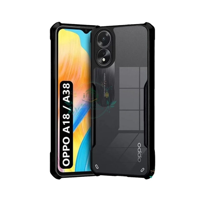 Picture of Xundd Back Cover for OPPO A18 / OPPO A38 Transparent Hybrid Hard PC Back Bumper