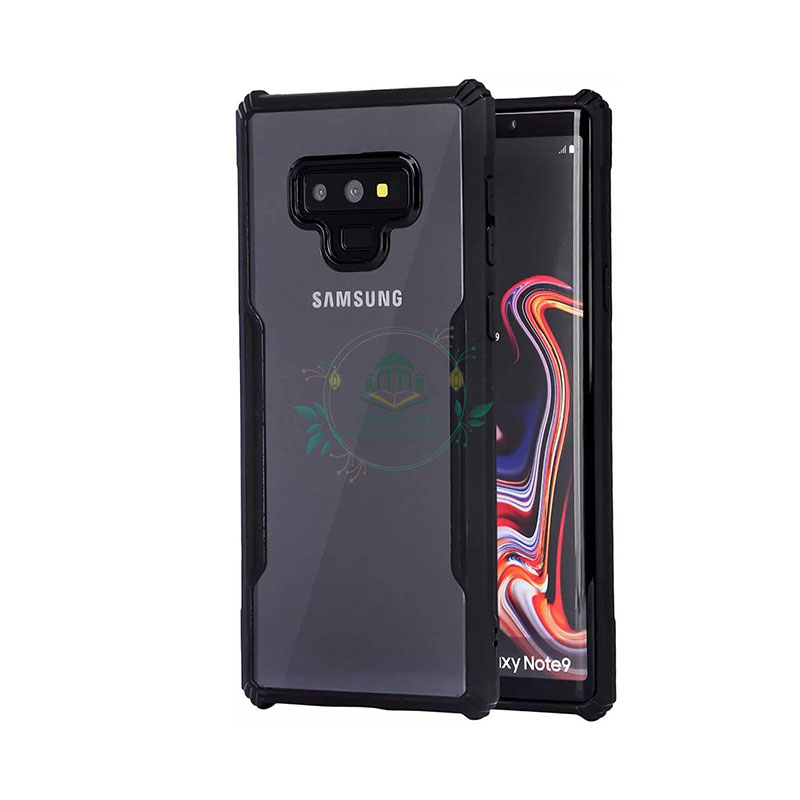 Picture of Xundd Back Cover fo Samsung Galaxy Note 9 Transparent Hybrid Hard PC Back Bumper