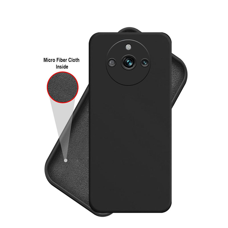 Picture of Premium Liquid Silicone Phone case for Realme 11 Pro / Realme 11 Pro+ / Narzo 60 Pro Liquid Silicon Mobile Back Case Soft Silicone Phone Cover