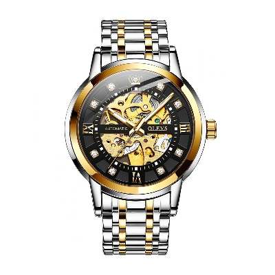Picture of Olevs 9901 Stainless Steel Automatic Mechanical Wrist Watch For Men