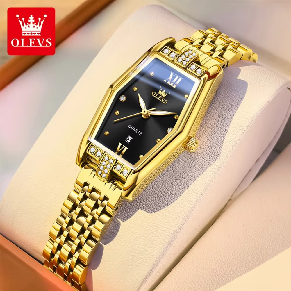 Picture of Olevs 3699 Stainless Steel Analog Wrist Watch For Women