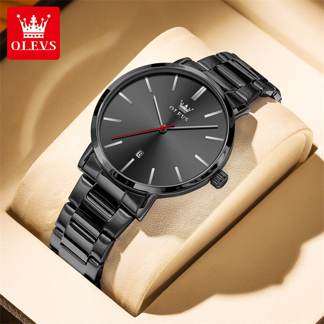 Picture of Olevs 701 Stainless Steel Analog Wrist Watch For Men
